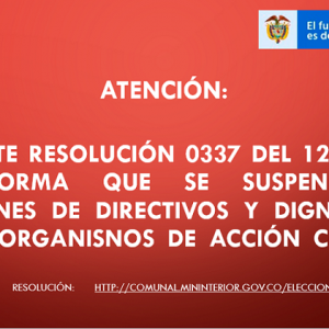 Resolución 0337 del 12 de marzo 2021
