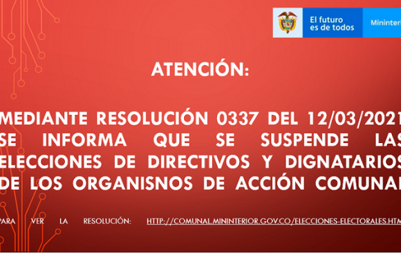 Resolución 0337 del 12 de marzo 2021