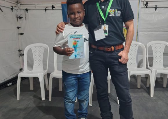 Niños de la Institución Educativa Rural Toldas Brillan en Talleres de Literatura