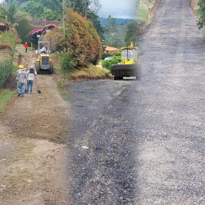 🛣️ DESARROLLO EN EL MEJORAMIENTO VIAL DE LA VEREDA TOLDAS
