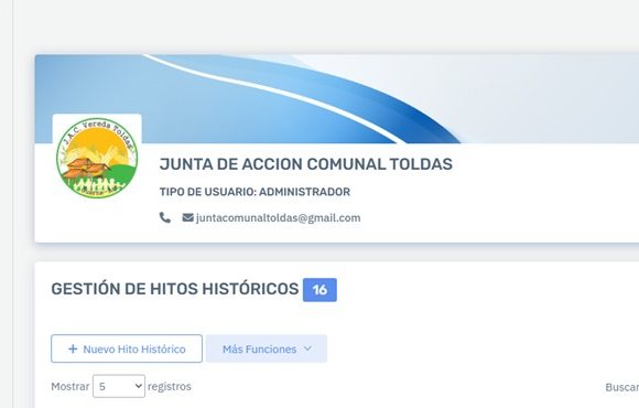 APP.ASOCOMUNAL.ORG: INNOVACIÓN TECNOLÓGICA NACIDA EN LA VEREDA TOLDAS MUNICIPIO DE GUARNE, PARA FORTALECER EL TRABAJO COMUNAL EN COLOMBIA