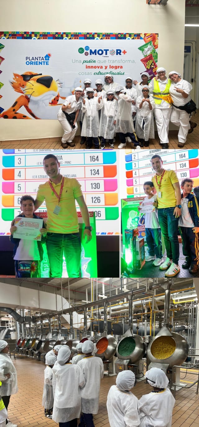 Estudiantes de la Escuela Toldas visitaron la Planta Oriente de PepsiCo en una experiencia educativa transformadora Estudiantes de la Escuela Toldas visitaron la Planta Oriente de PepsiCo en una experiencia educativa transformadora