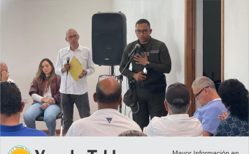 En la vereda Toldas se realizó reunión de seguridad y convivencia